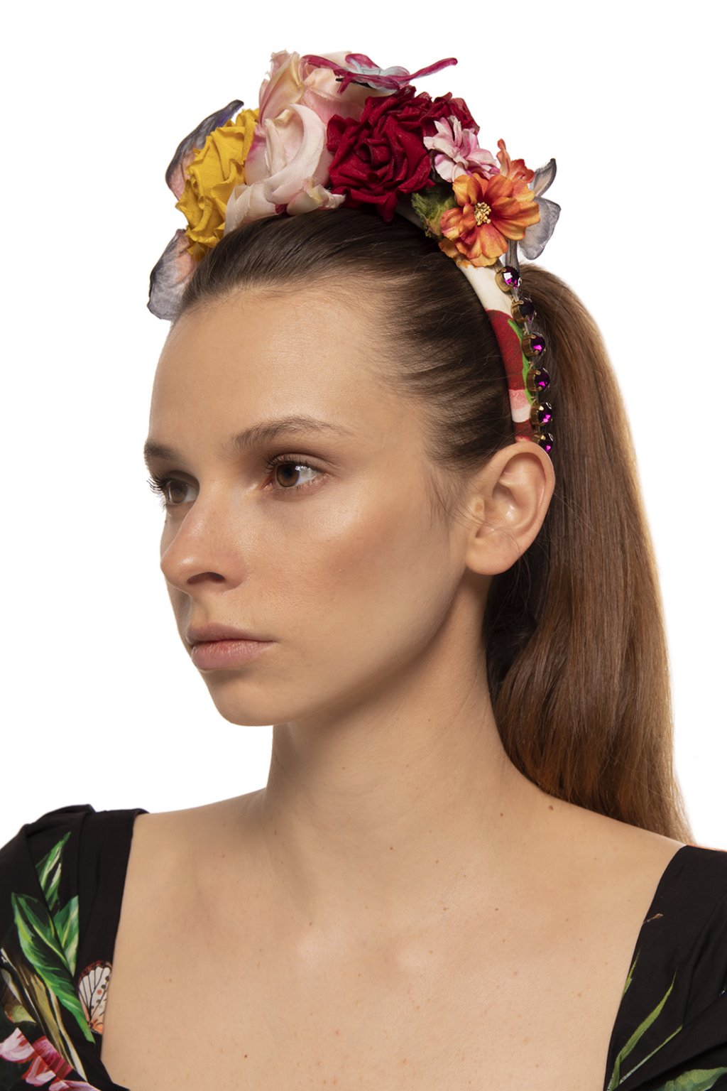 Dolce and clearance gabbana flower headpiece